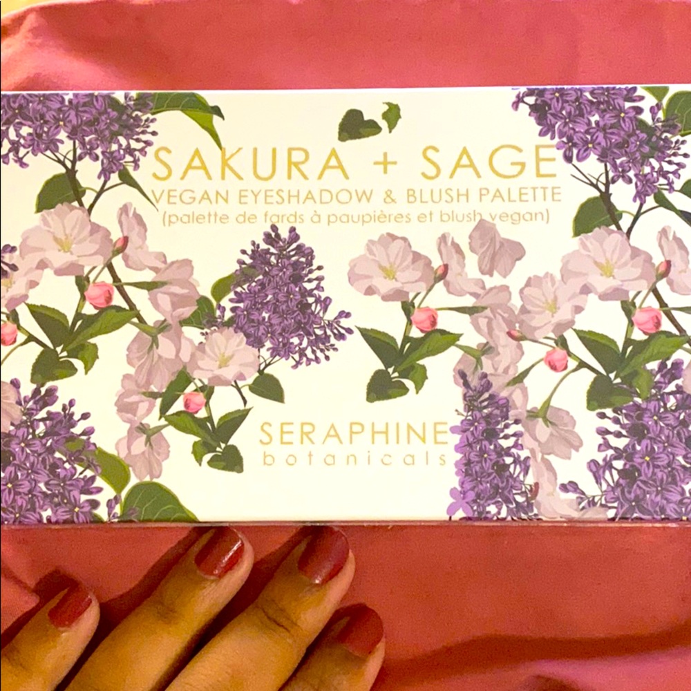 Sakura + Sage - Vegan Eyeshadow & Blush Palette